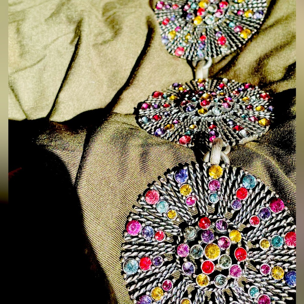 Rare Vintage Chico’s Concho Medallion Belt